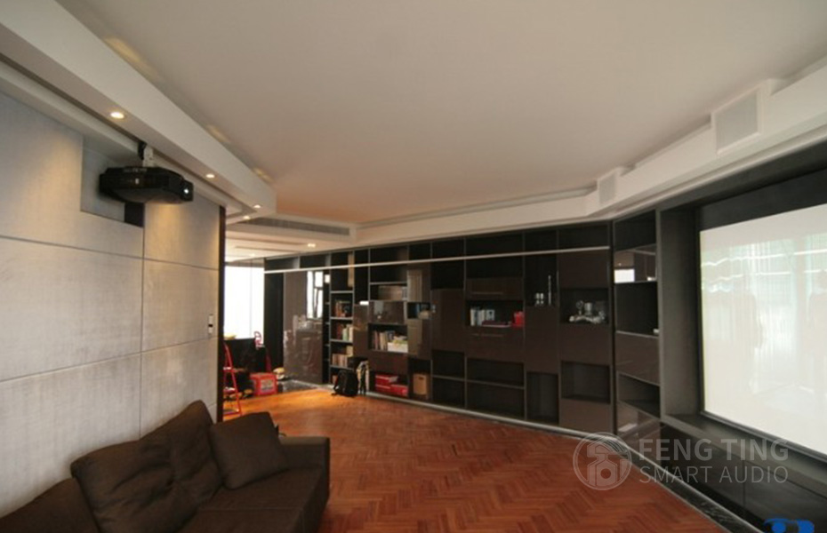 杜比全景声别墅开放式家庭影院设计