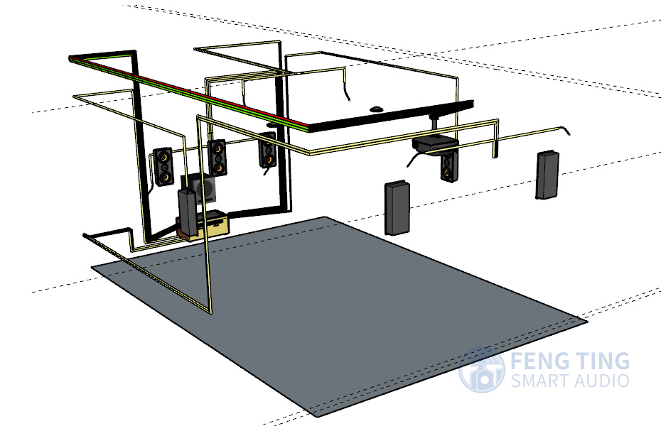 上海家庭影院布线规范与技巧